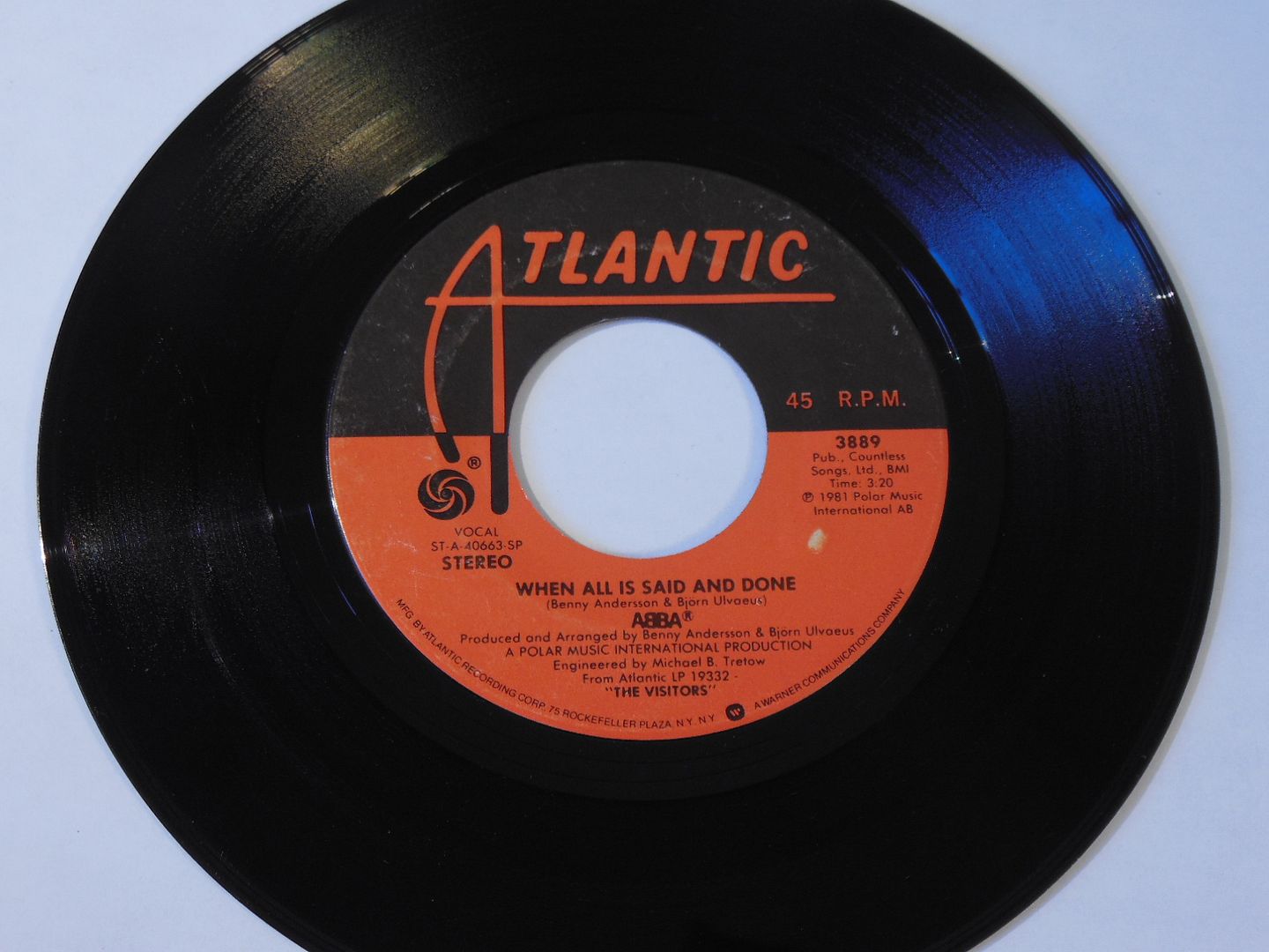 ABBA - When All Is Said And Done / Should I Laugh Or Cry
