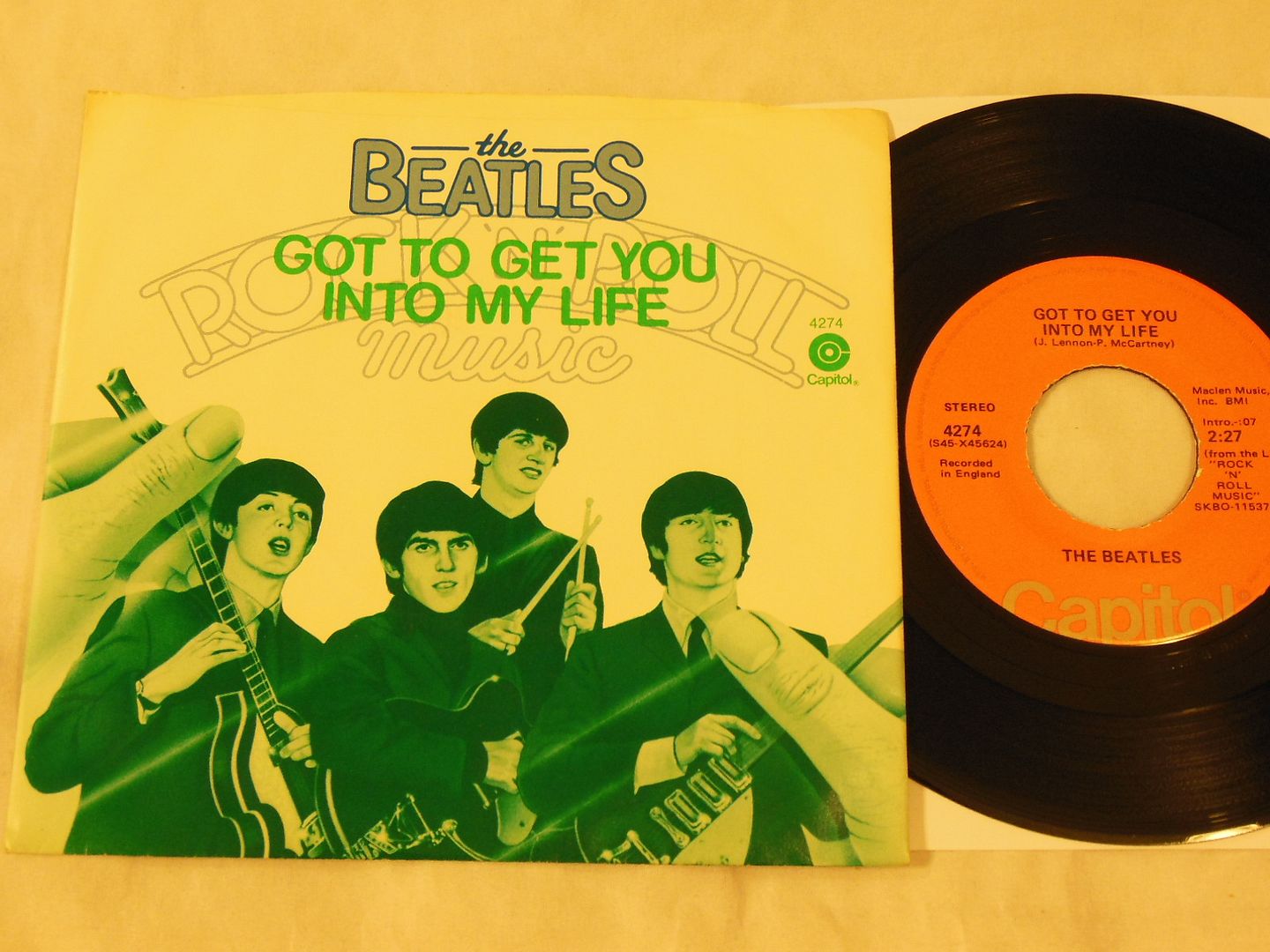 Beatles - Got To Get You Into My Life / Helter Skelter