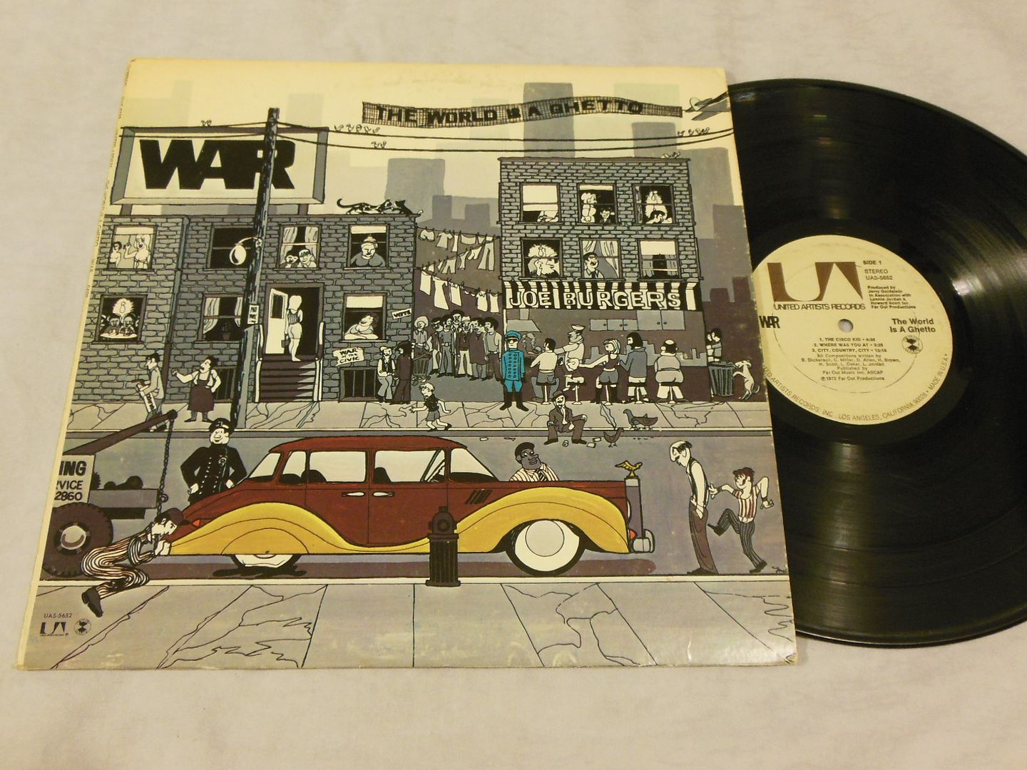 War The World Is A Ghetto Records, Vinyl and CDs Hard to Find and OutofPrint