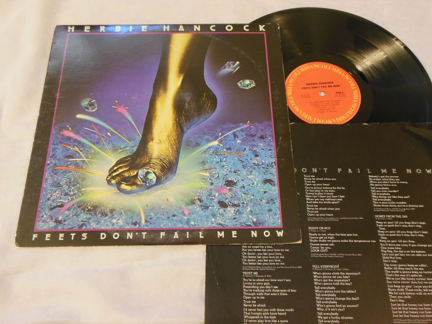 Herbie Hancock Feets don t fail me now (Vinyl Records, LP, CD) on CDandLP