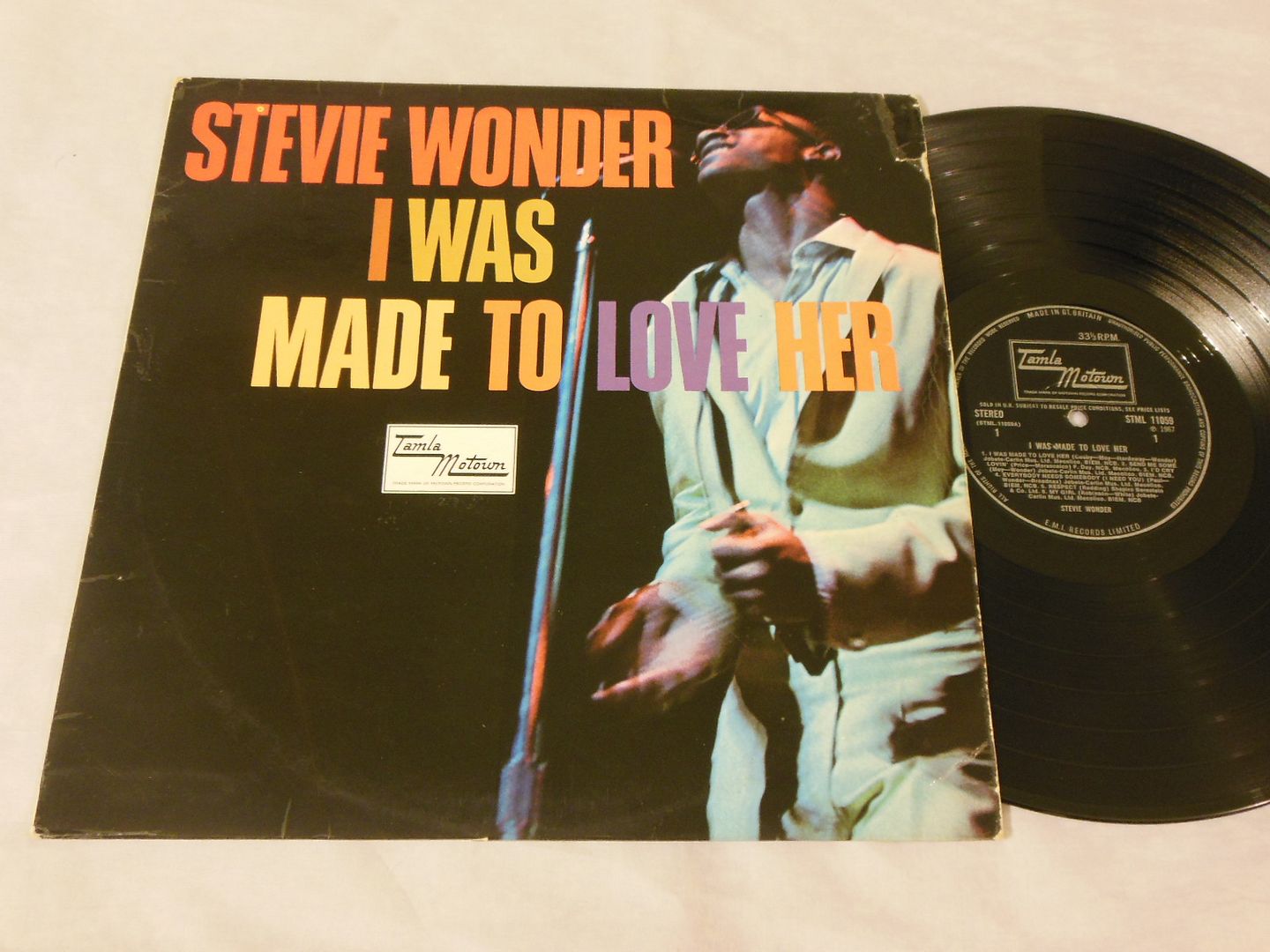 Stevie Wonder - I Was Made To Love Her 1967 Uk