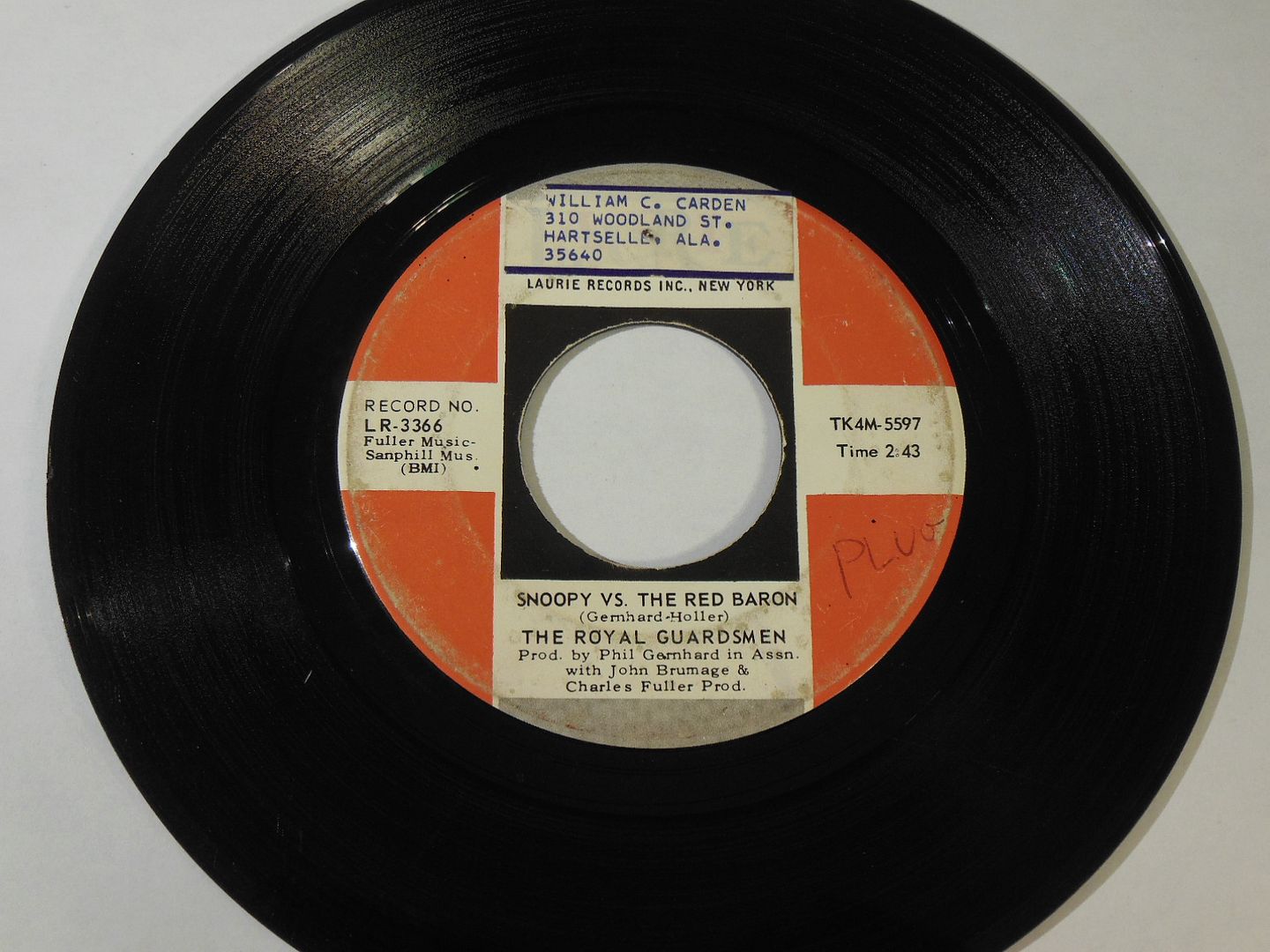 Royal Guardsmen - Snoopy Vs. The Red Baron Record