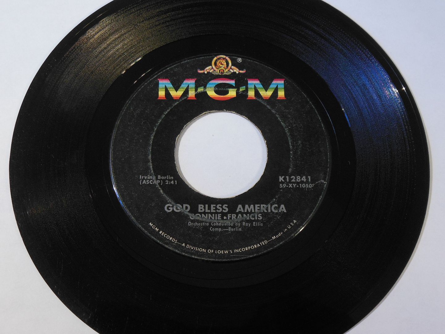 Connie Francis - Among My Souvenirs / God Bless America