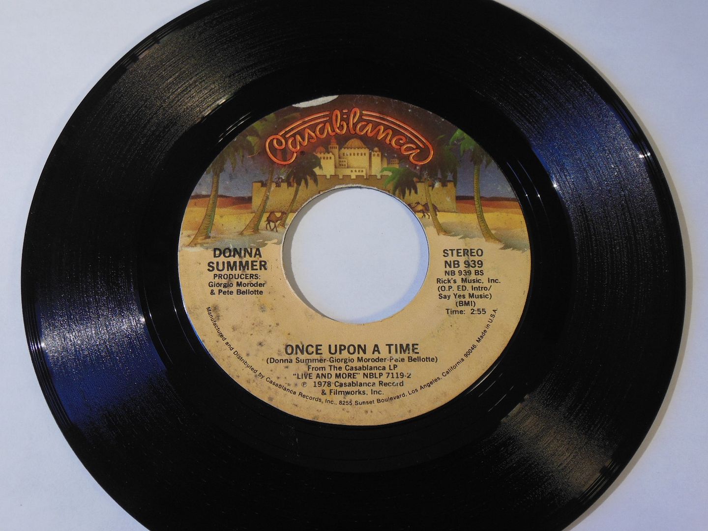 Donna Summer - Mac Arthur Park / Once Upon A Time