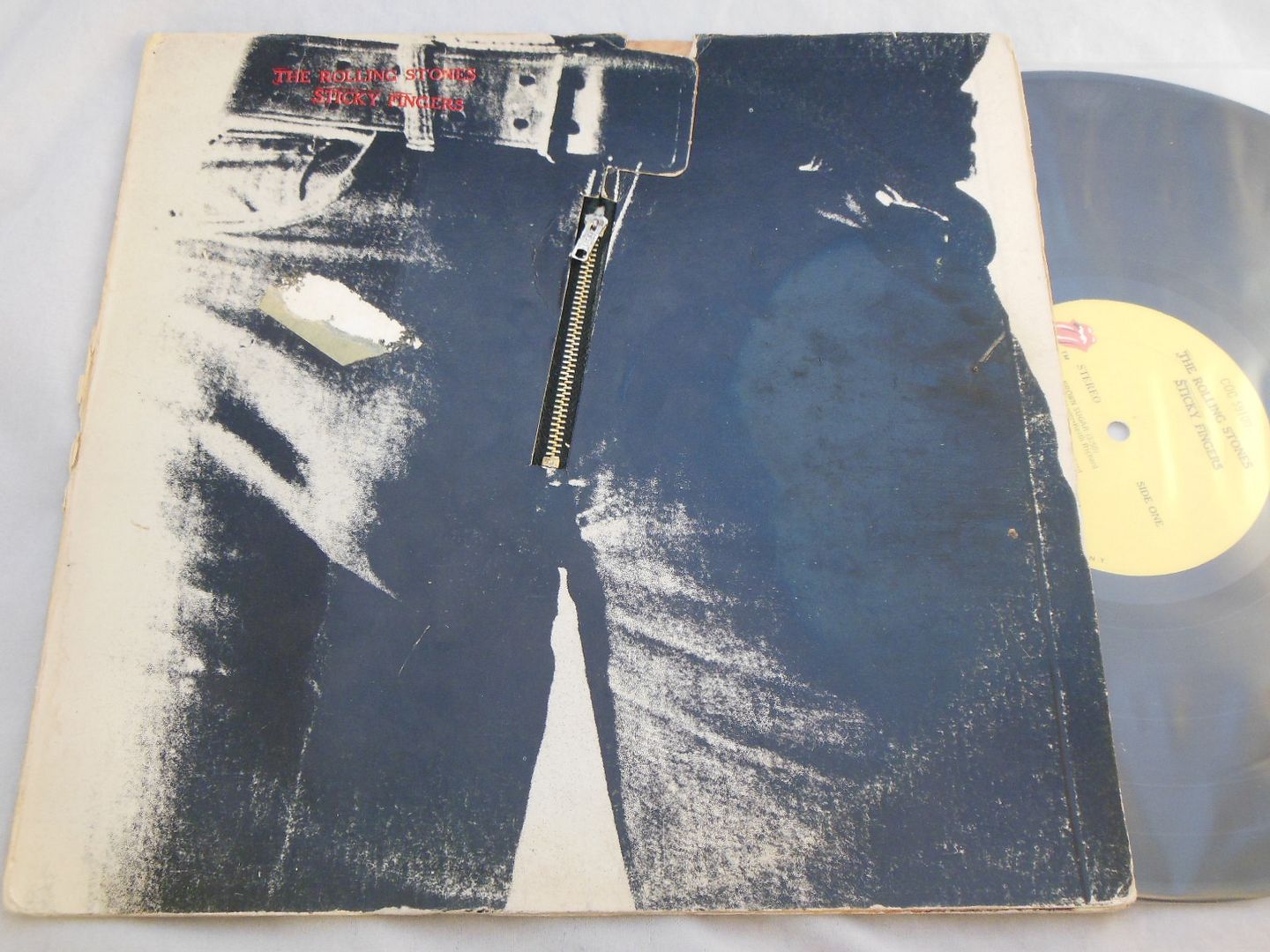 Rolling Stones - Sticky Fingers - Uk Rolling Stones Records 1971 10-track Lp