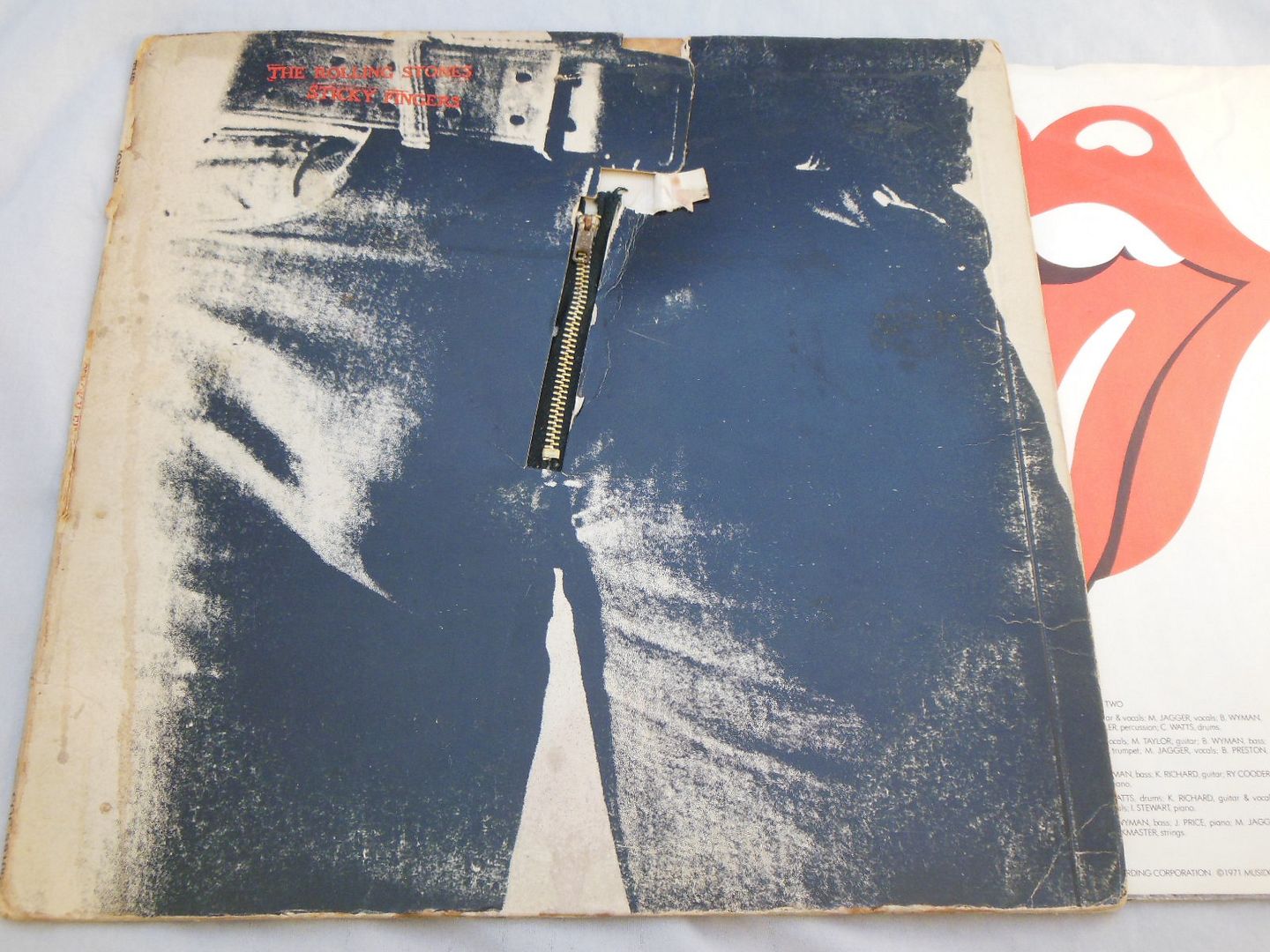 Rolling Stones - Sticky Fingers Vinyl