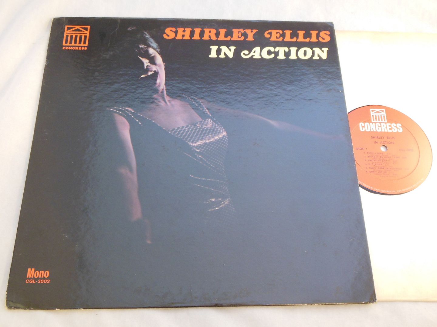 Ellis,Shirley In+Action LP