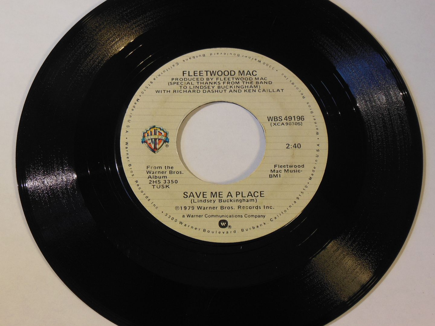 Think About Me / Save Me A Place - Fleetwood Mac