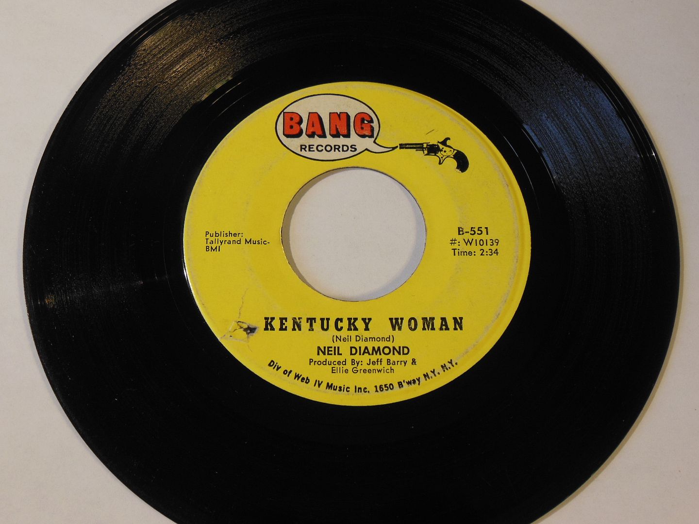 Neil Diamond - Kentucky Woman / The Time Is Now