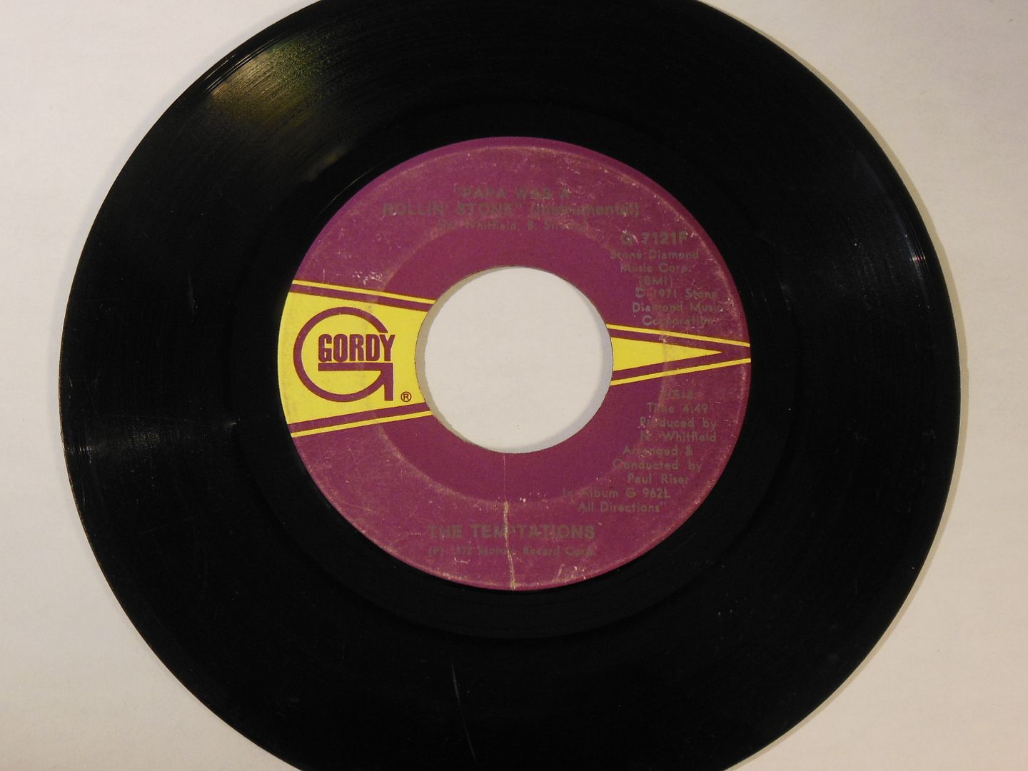 Temptations - Papa Was A Rollin' Stone Album