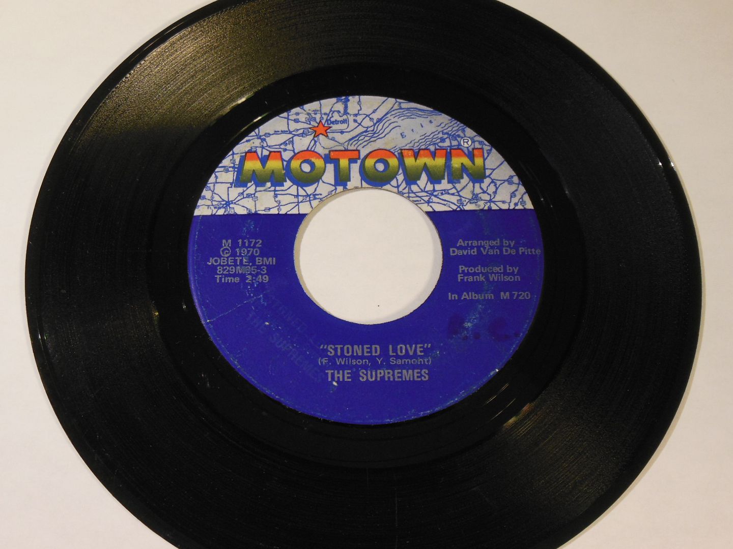 Supremes - Stoned Love / Shine On Me LP