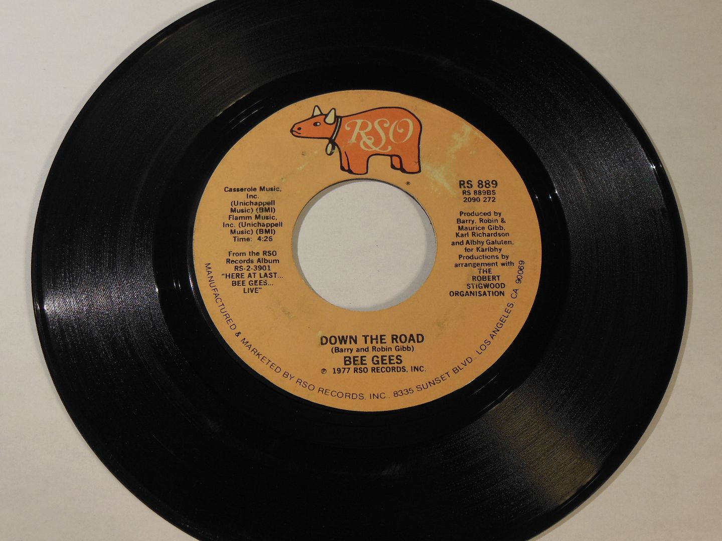 Bee Gees - Night Fever / Down The Road Record
