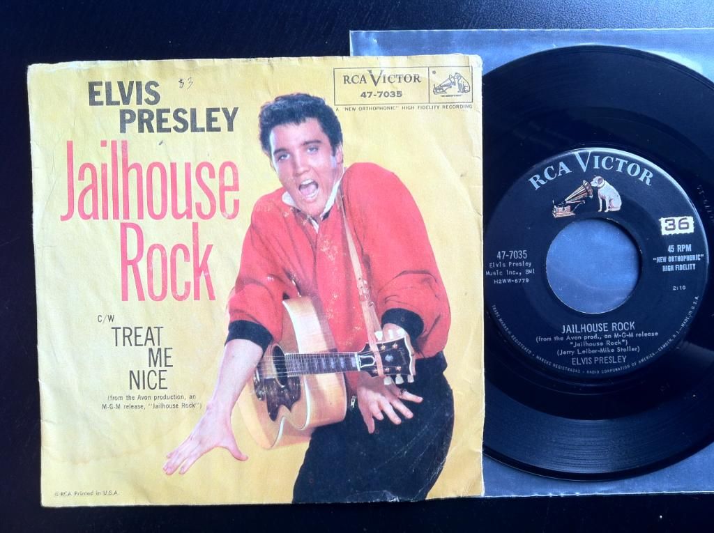 Elvis Presley - Jailhouse Rock / Treat Me Nice