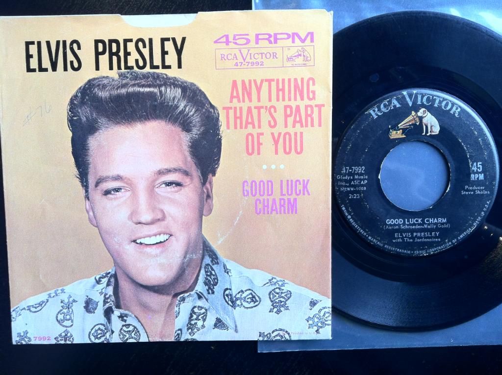 Elvis Presley - Good Luck Charm / Anything That's Part Of You Album