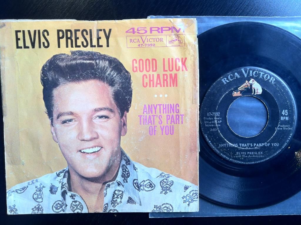 Good Luck Charm / Anything That's Part Of You - Elvis Presley