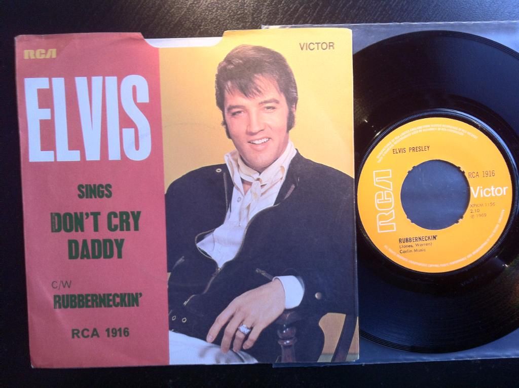 Elvis Presley - Rubberneckin' / Don't Cry Daddy