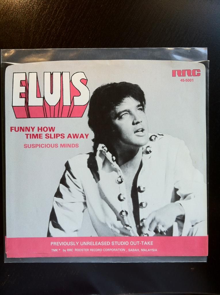 Elvis Presley - Suspicious Minds / Funny How Time Slips Away