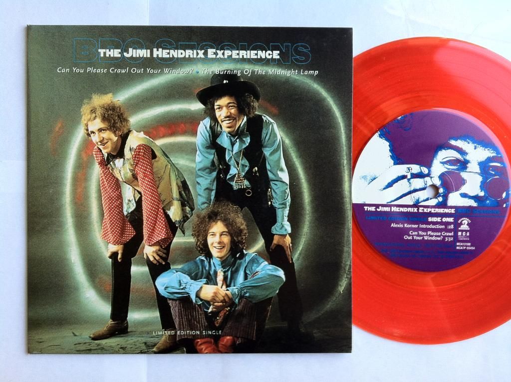 Can You Please Crawl Out Your Window? / The Burning Of The Midnight Lamp (orange Vinyl) - Jimi Hendrix Experience