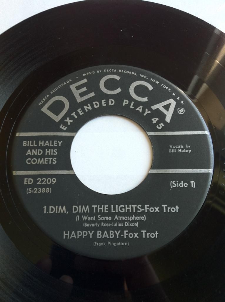 Dim, Dim The Lights Ep - Bill Haley & His Comets