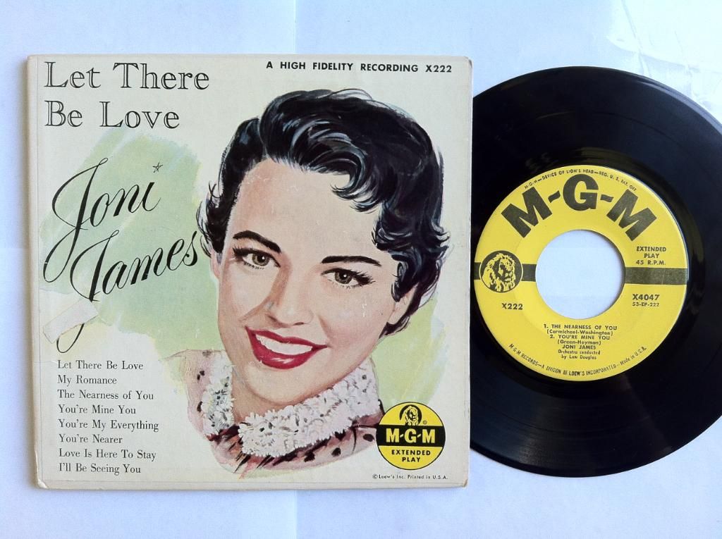 Let There Be Love Ep - Joni James