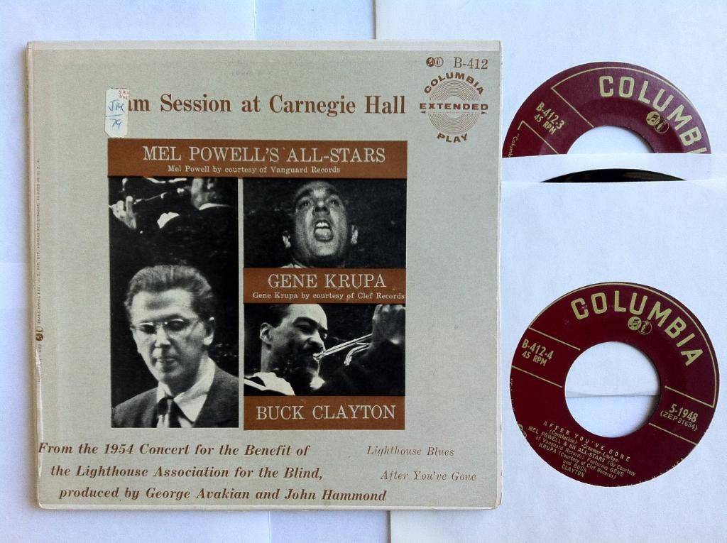 Mel Powell's All-Stars | Gene Krupa | Buck Clayton - Jam Session At Carnegie Hall Ep