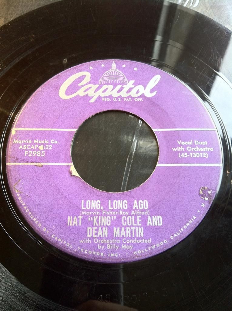 Nat "King" Cole & Dean Martin - Open Up The Doghouse (two Cats Are Comin' In / Long, Long Ago)