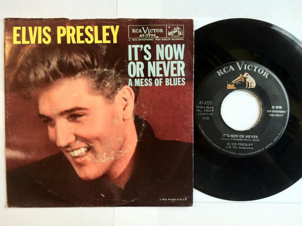 Elvis Presley - It's Now Or Never / A Mess Of Blues Album