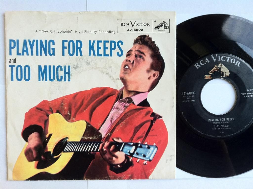 Elvis Presley - Too Much / Playing For Keeps Album