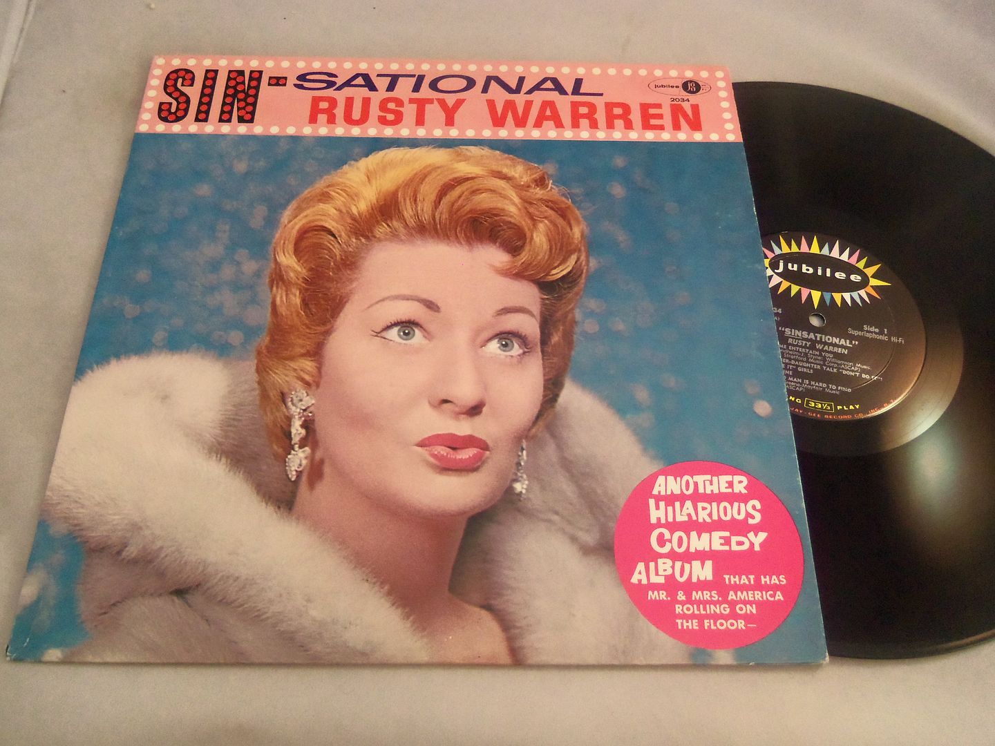 Rusty Warren Sin-sational Records, LPs, Vinyl and CDs - MusicStack