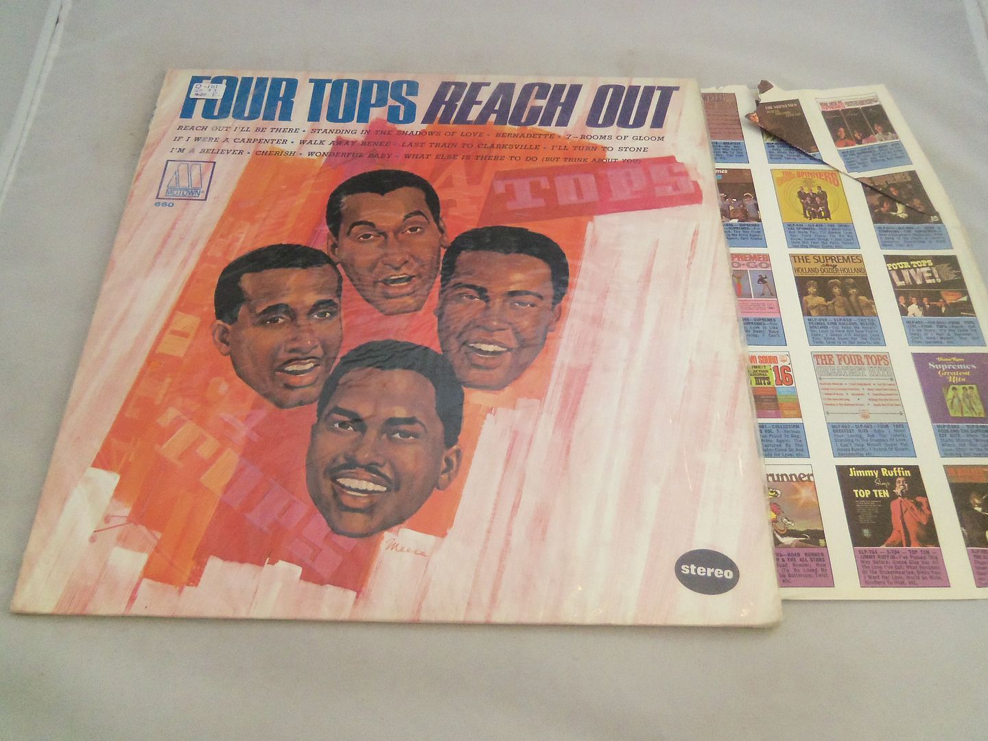 Four Tops - Reach Out Record