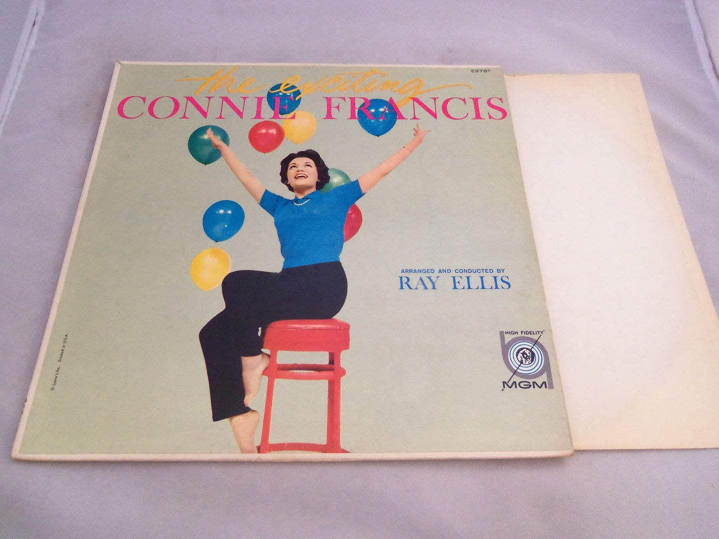 Francis,Connie The Exciting Connie Francis LP