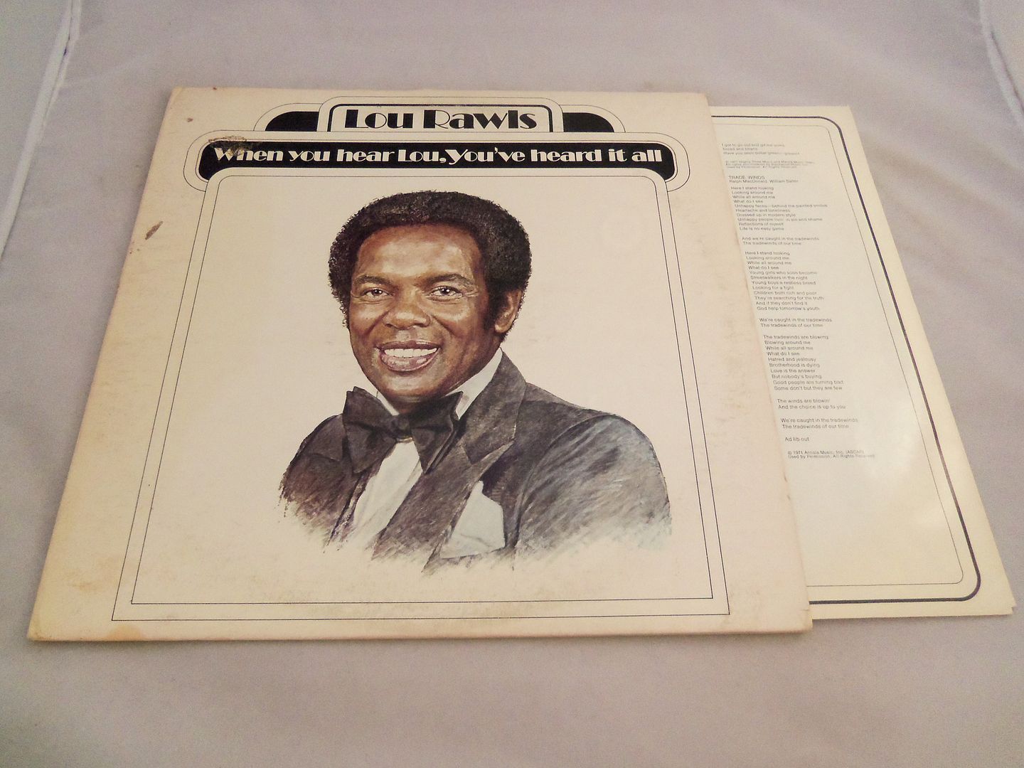 Lou Rawls - When You Hear Lou You've Heard It All