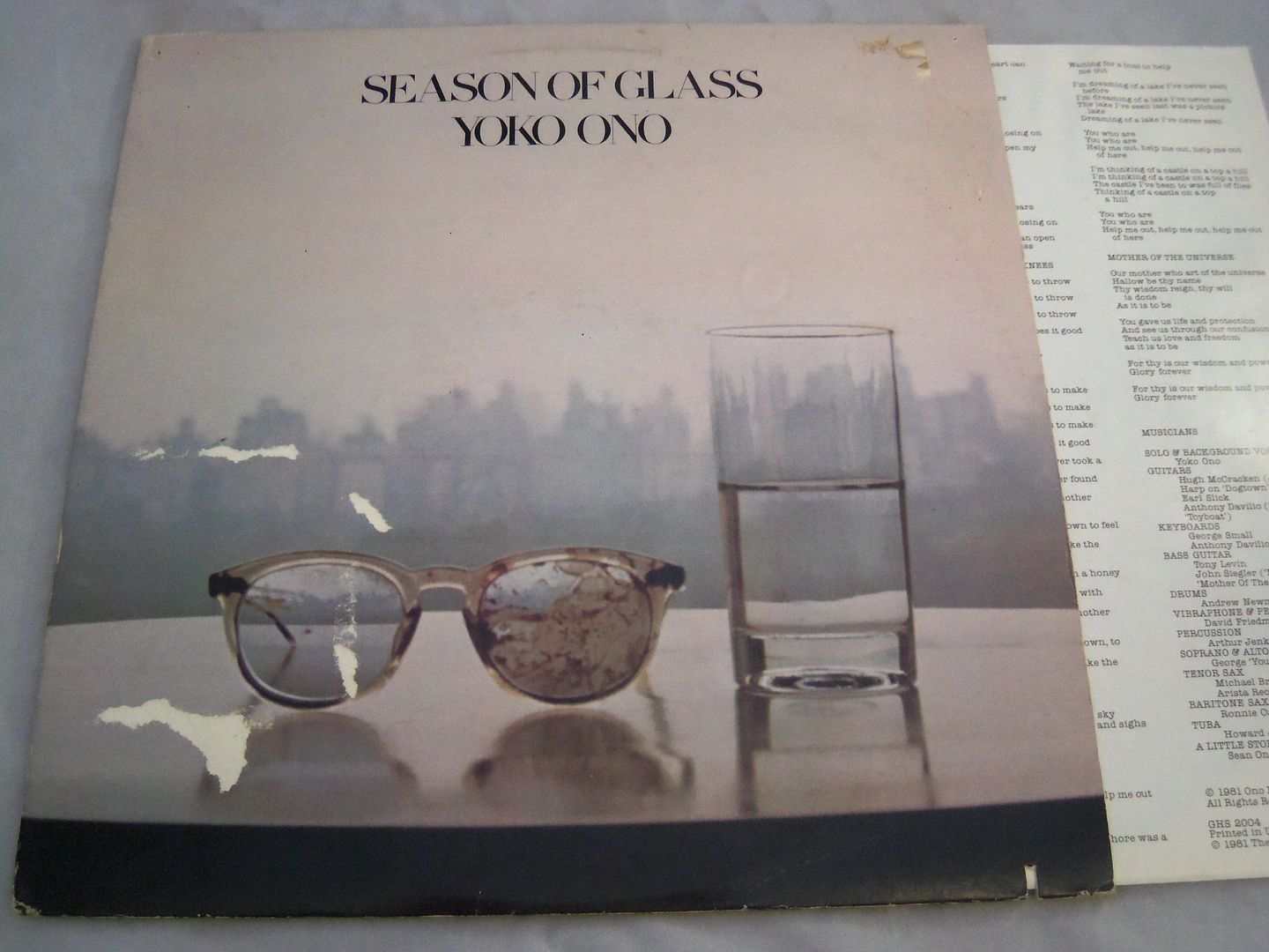 Yoko Ono - Season Of Glass