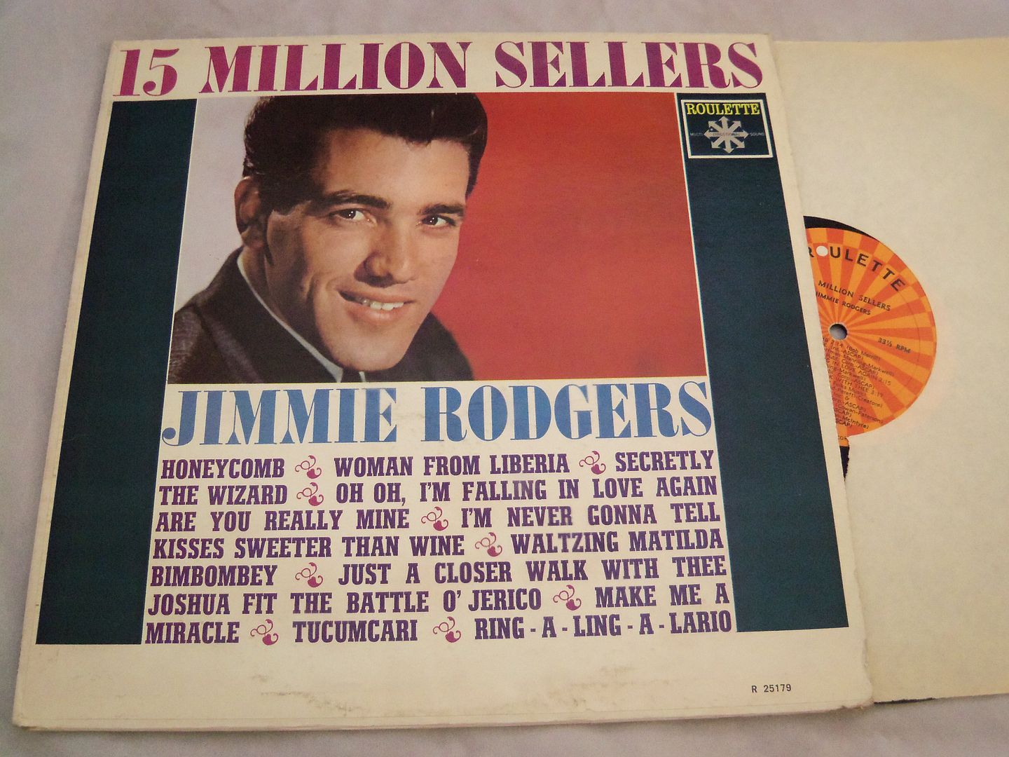 Jimmie Rodgers - 15 Million Sellers