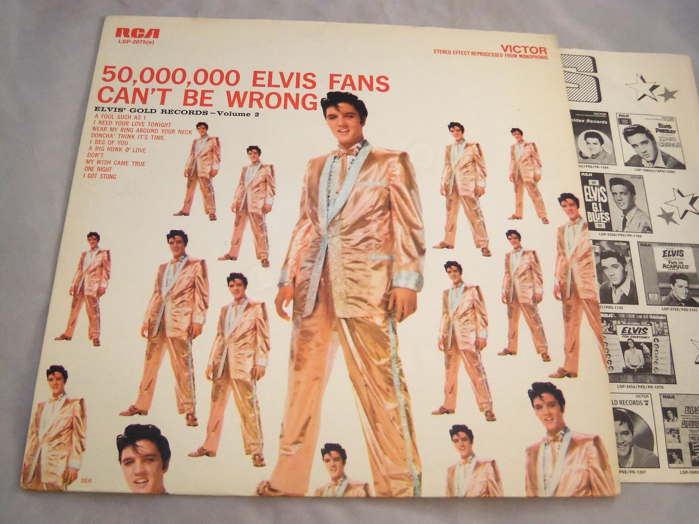 Elvis Presley - 50000000 Elvis Fans Can't Be Wrong; Elvis' Gold Records Volume 2