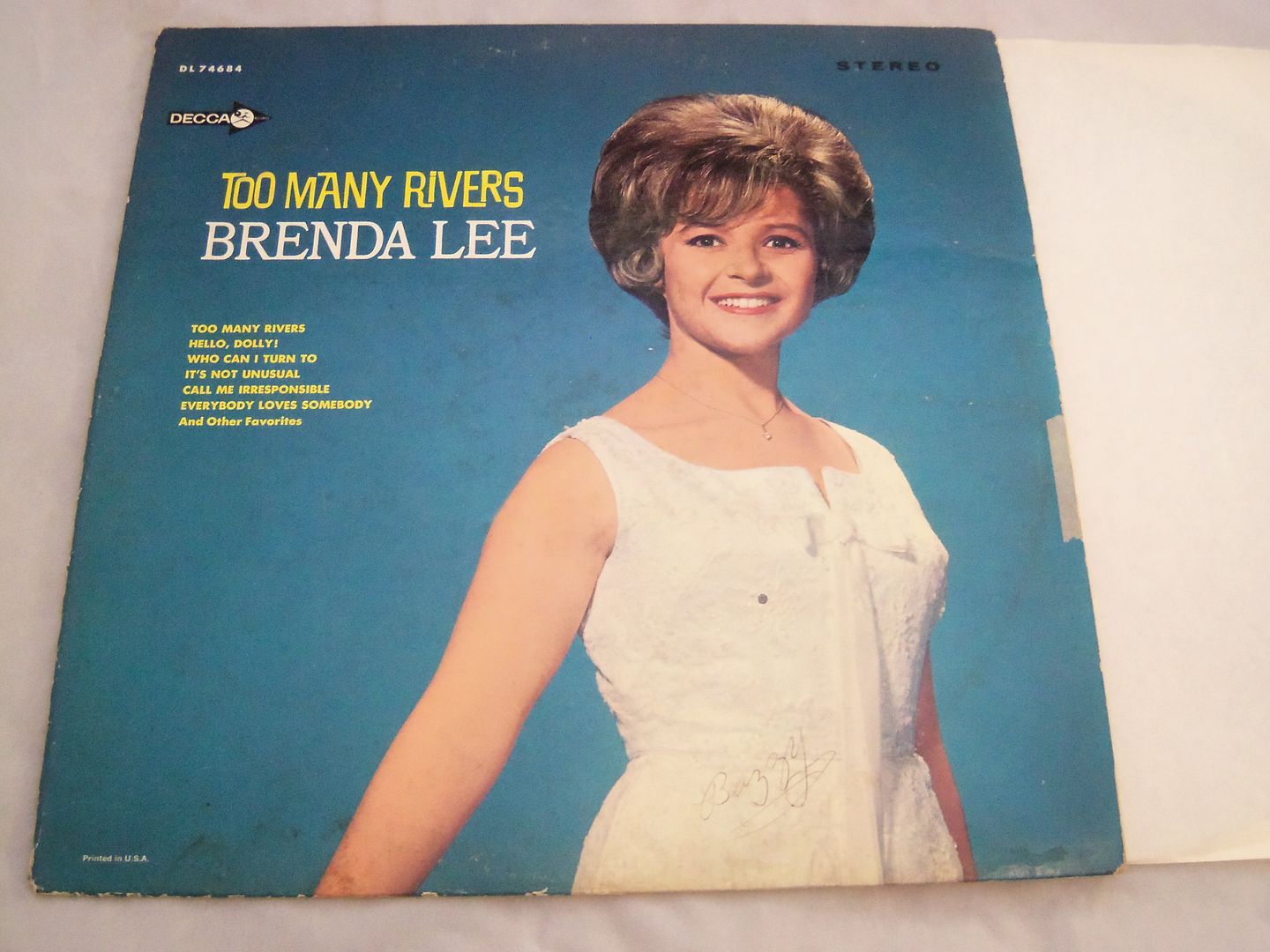 Brenda Lee - Too Many Rivers