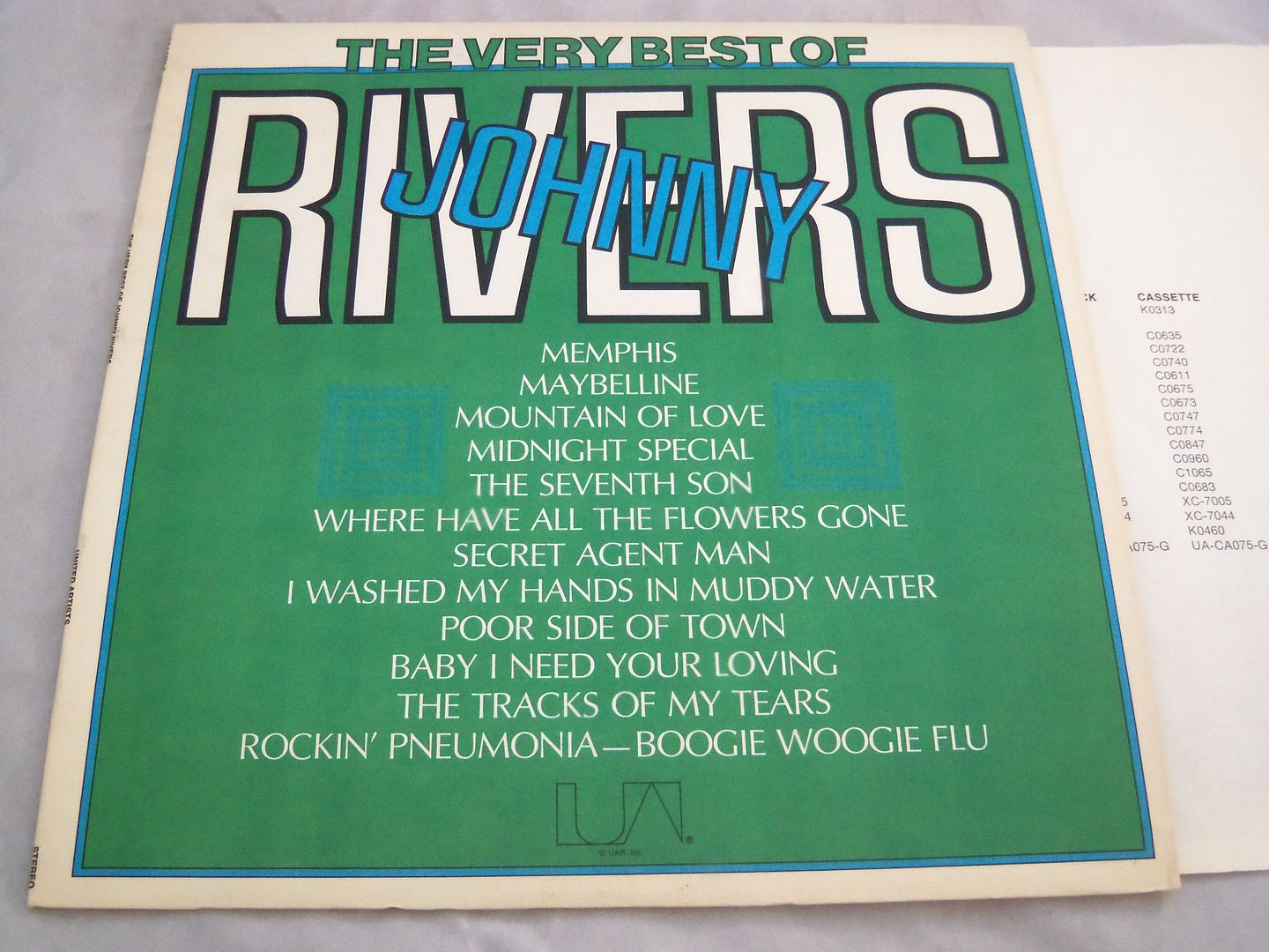 Johnny Rivers - The Very Best Of Johnny Rivers Album