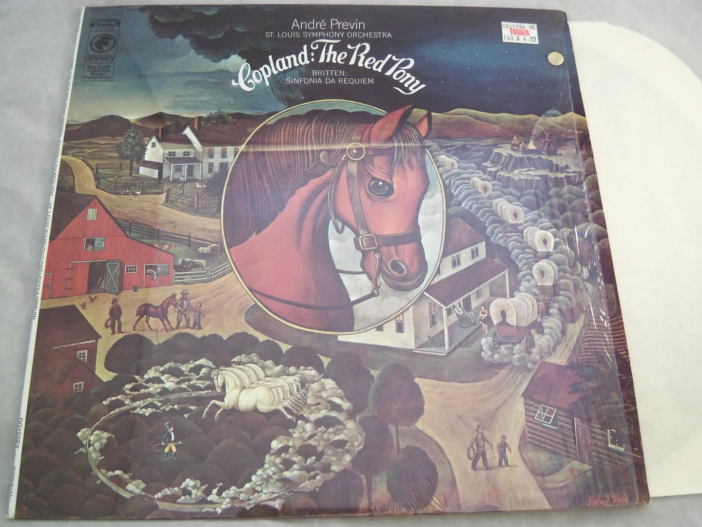 Andre Previn - Copland: The Red Pony; Britten: Sinfonia Da Requiem