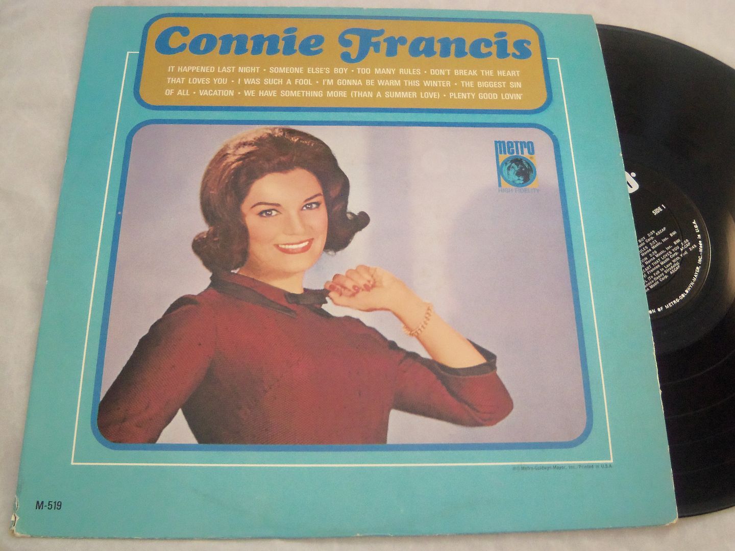 Francis,Connie Connie Francis LP