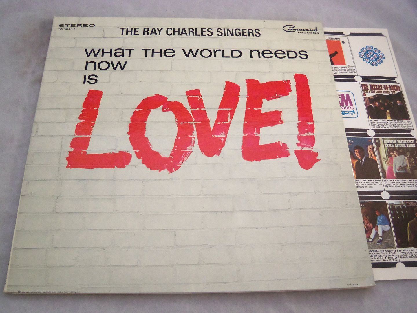Ray Chales Singers - What The World Needs Now Is Love