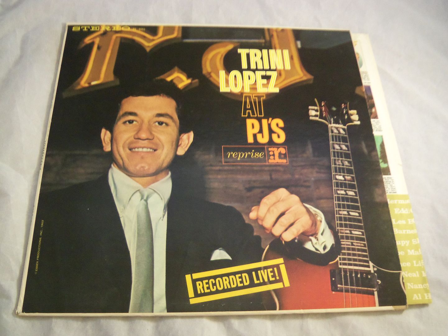 Trini Lopez - Trini Lopez At Pj's Record
