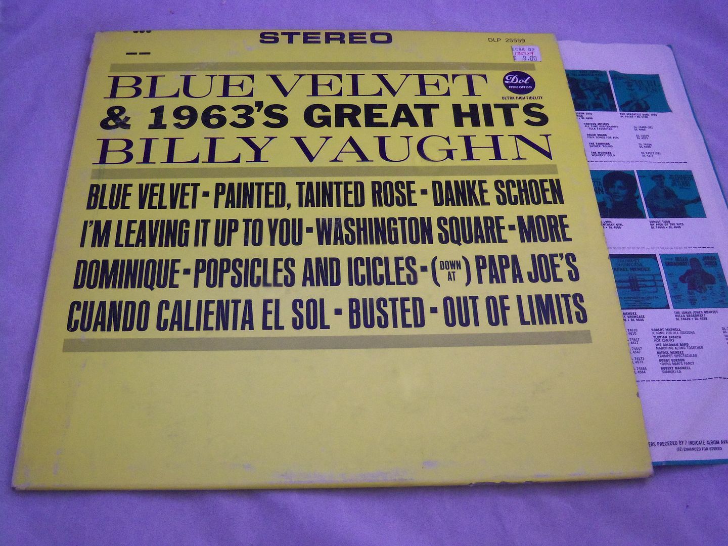 Billy Vaughn - Blue Velvet & 1963's Great Hits