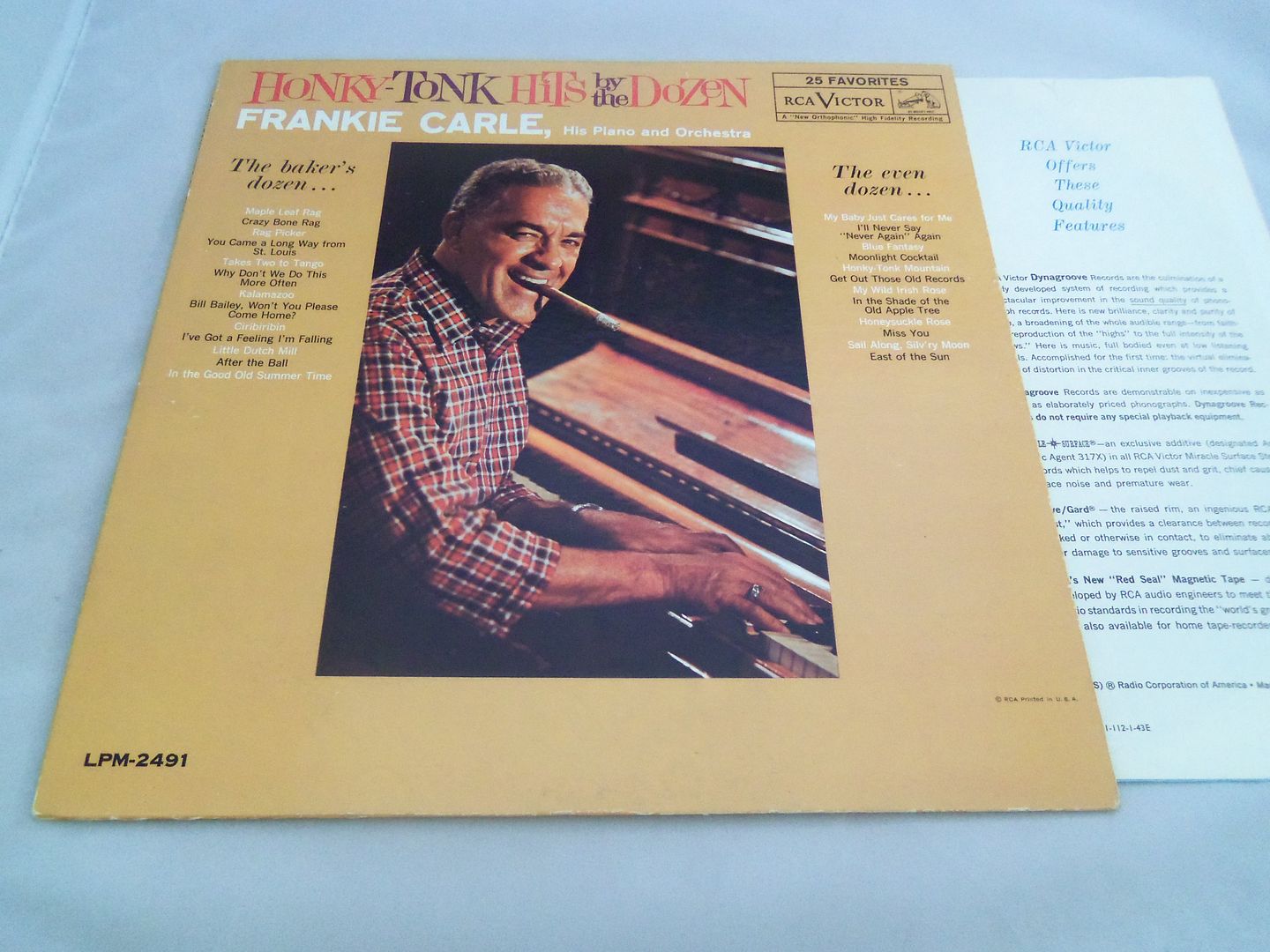 Frankie Carle - Honky Tonk Hits By The Dozen