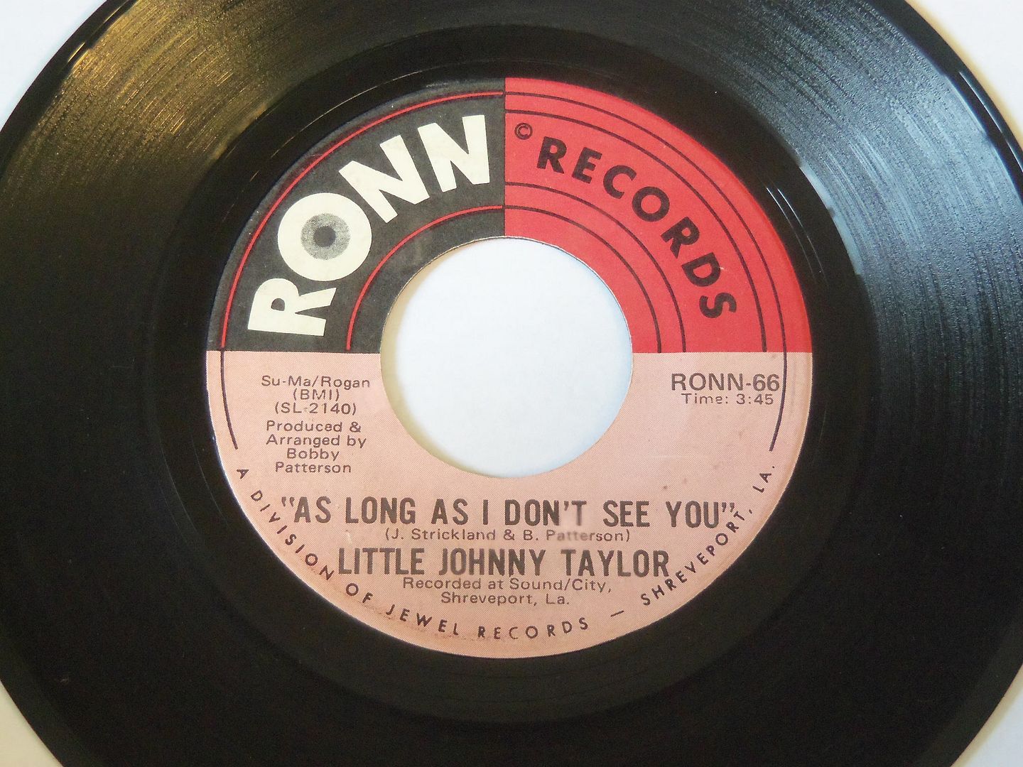 As Long As I Don't See You / Strange Bed With A Bad Head - Little Johnny Taylor