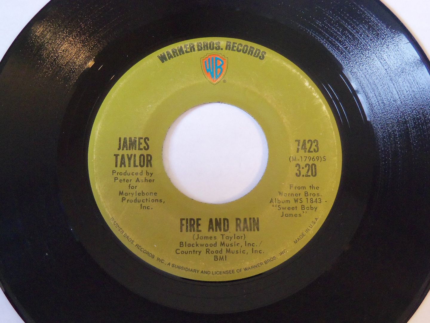 James Taylor - Fire And Rain / Anywhere Like Heaven