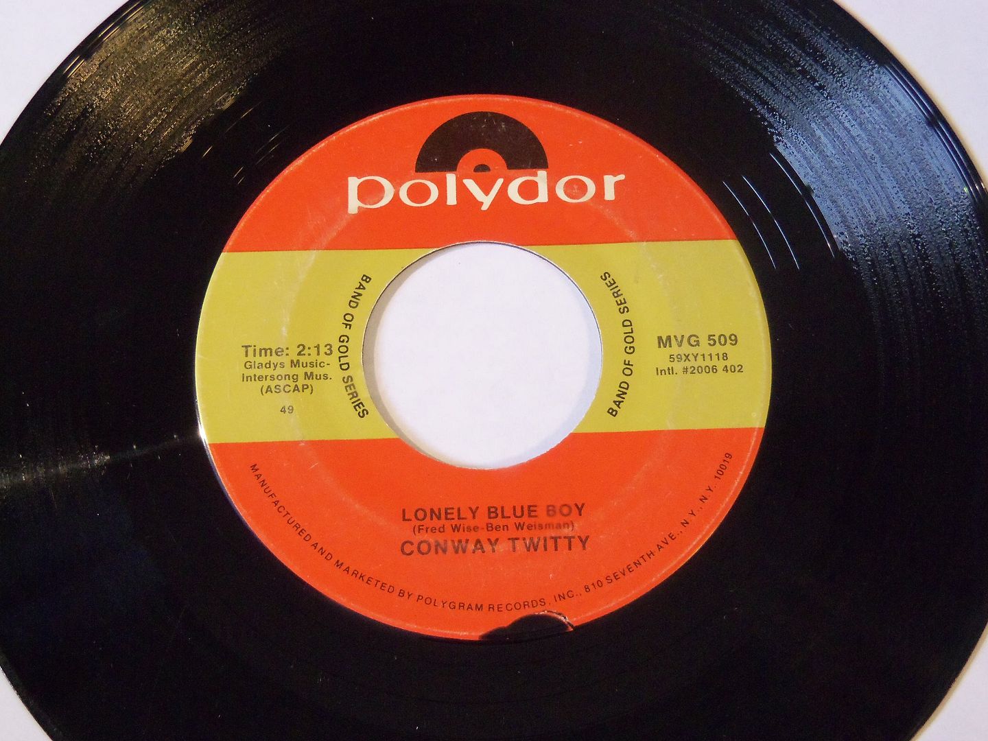 Conway Twitty - It's Only Make Believe / Lonely Blue Boy