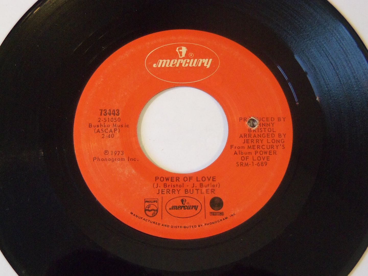 Jerry Butler - Power Of Love / What Do You Do On A Sunday Afternoon Album