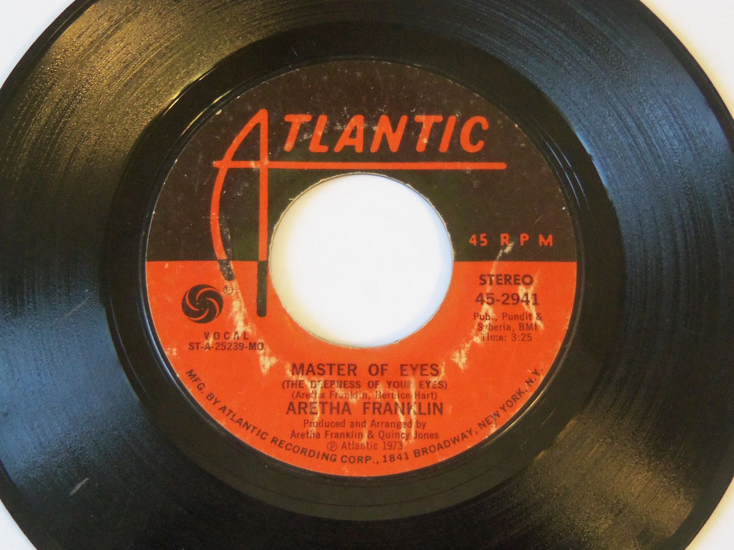 Aretha Franklin - Master Of Eyes (the Deepness Of Your Eyes / Moody's Mood For Love) Album