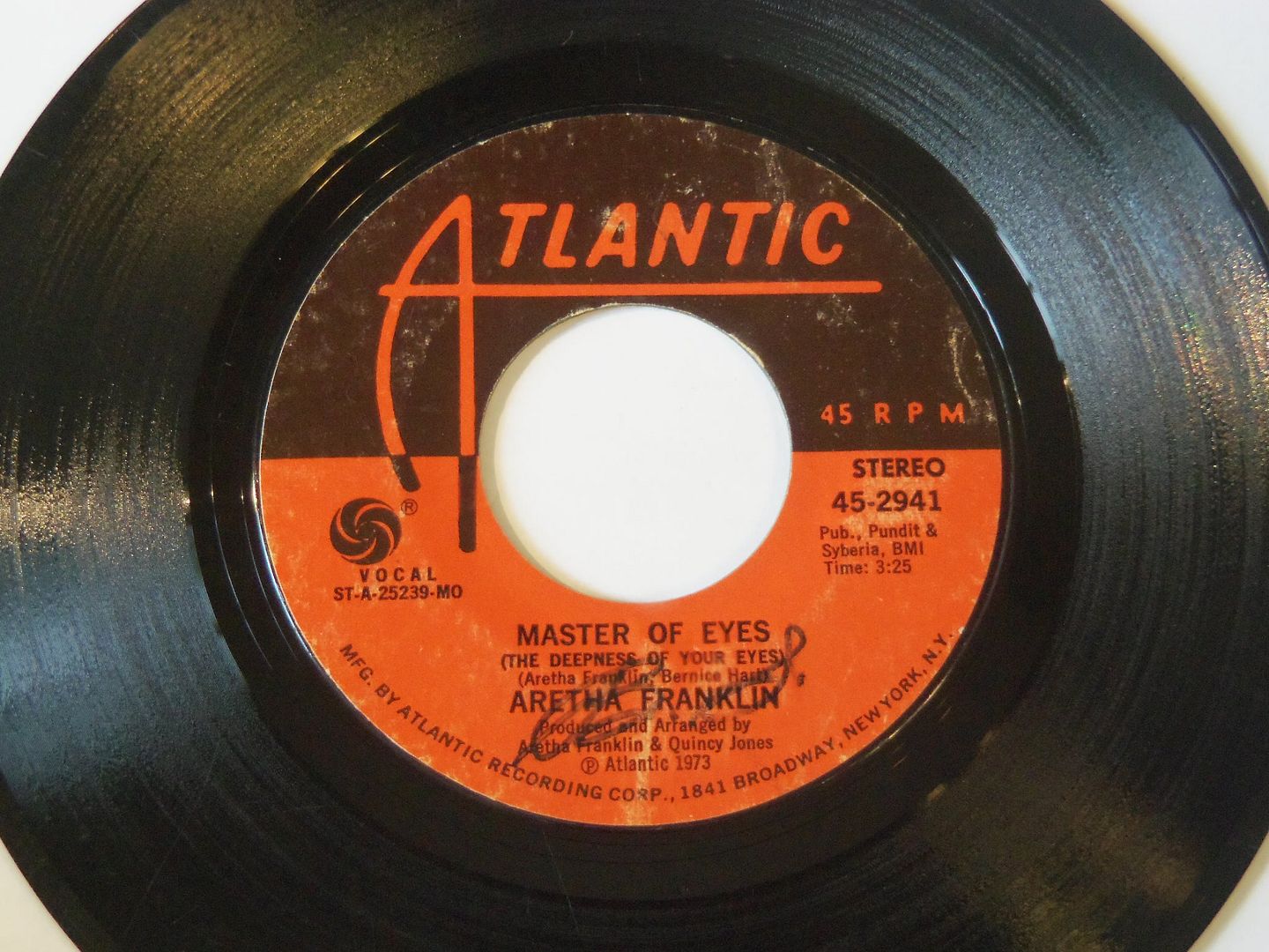 Aretha Franklin - Master Of Eyes (the Deepness Of Your Eyes / Moody's Mood For Love) EP
