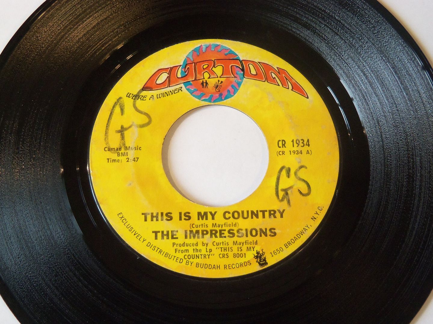 Impressions - This Is My Country / My Woman's Love